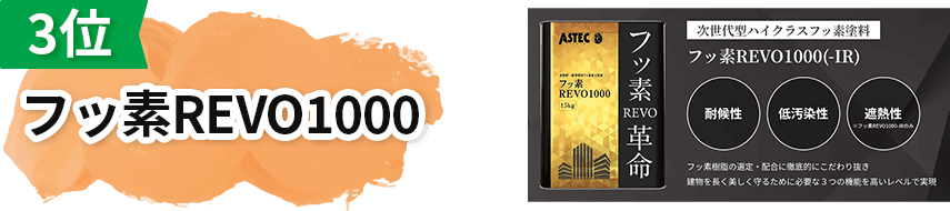 3位:フッ素REVO1000