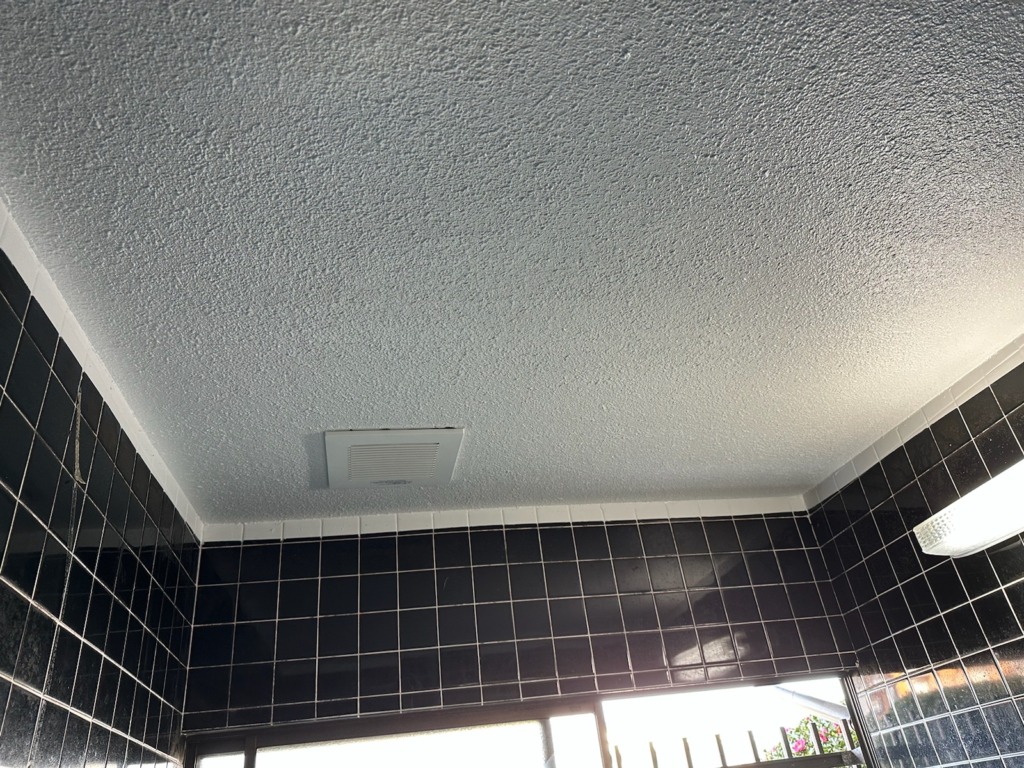 柳川市浴室天井塗装施工完了。【S様邸】の施工後写真2