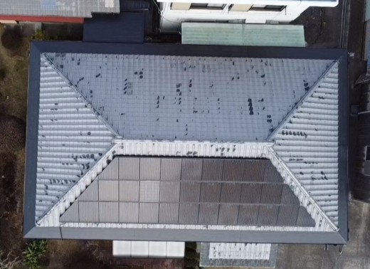 大木町屋根工事施工完了。【Y様邸】